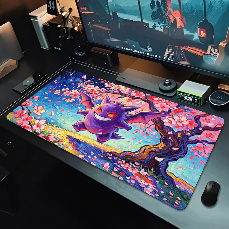 Esports Gaming Mouse - Mouse Pad sakura Gengar Gaming Accessories
