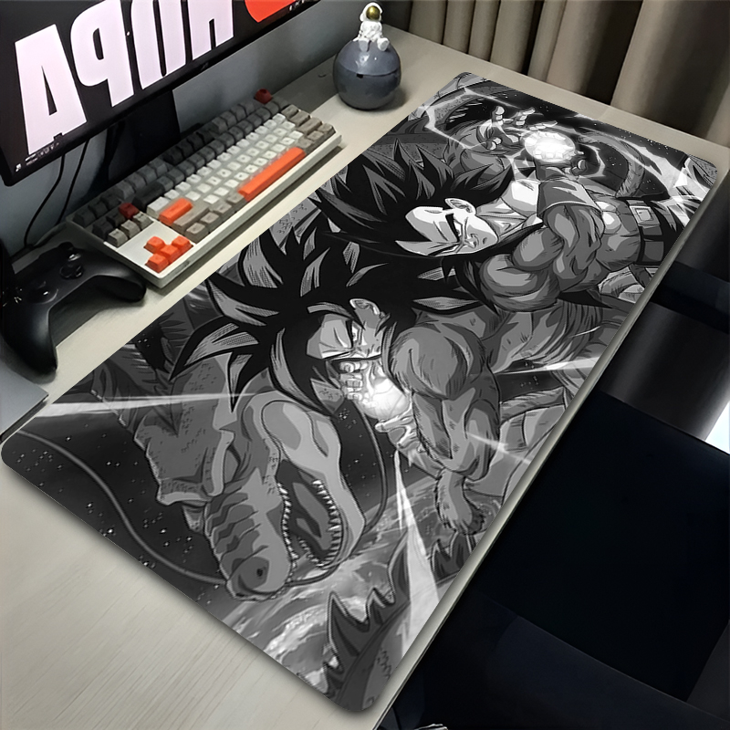 Esports Gaming Mouse - Black Mouse Pad Rubber Notbook XXL