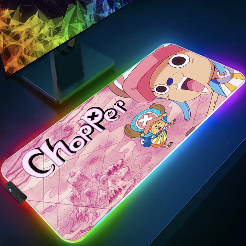 Esports Gaming Mouse - RGB Mouse Pad one piece Tony