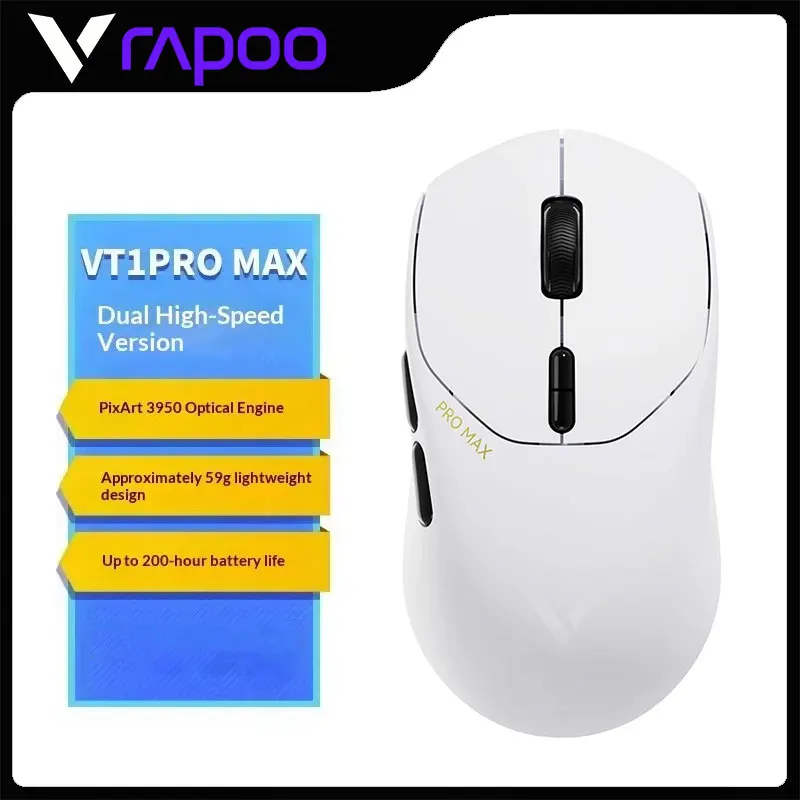 Rapoo VT1PRO MAX 8KHz Wireless - огляд і ціна Ultimate Esports Gaming