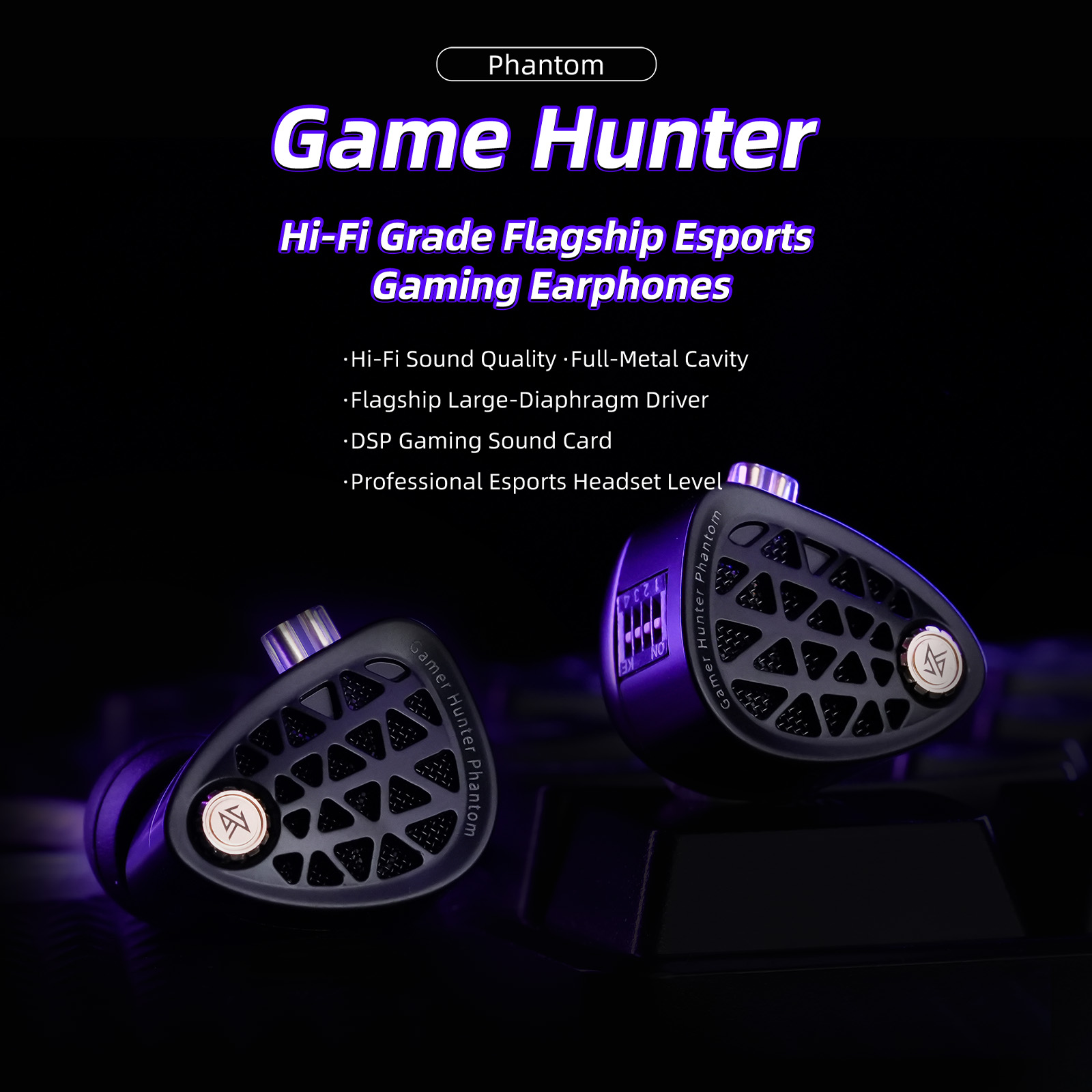 KZ Phantom HiFi Grade Flagship - огляд і ціна Esports Gaming Headset