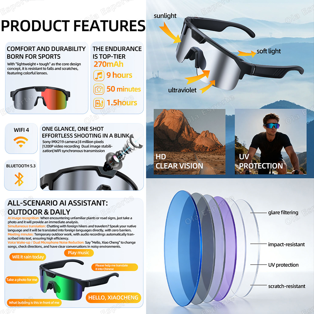 New Ai Intelligent Glasses For - огляд і ціна Esports In Gaming