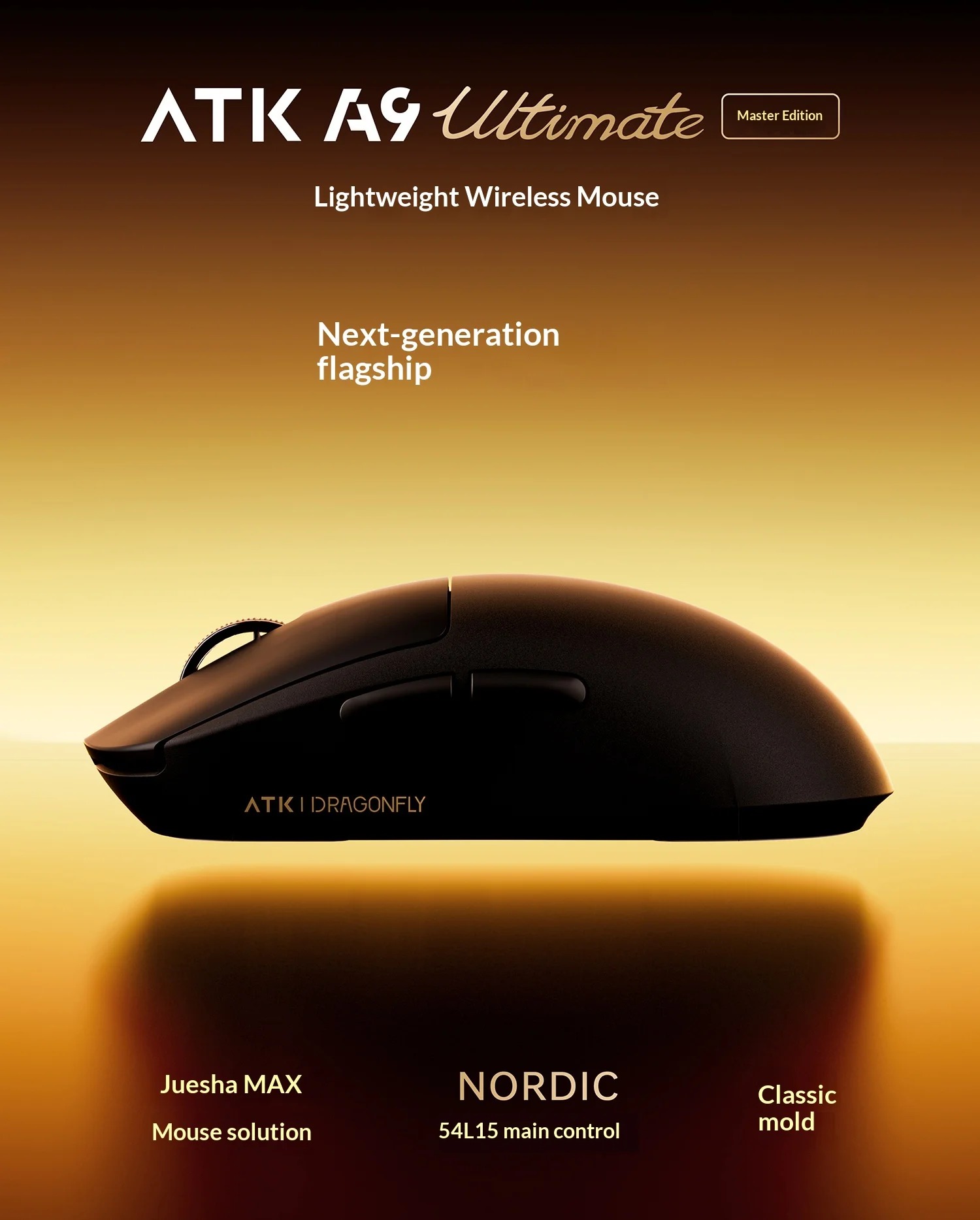 ATK A9 Air Ultimate Wireless G - огляд і ціна Ultimate Esports Gaming