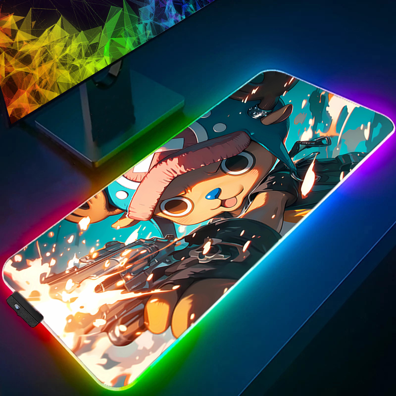 RGB Mouse Pad one piece Tony T - огляд і ціна Esports Gaming Mouse