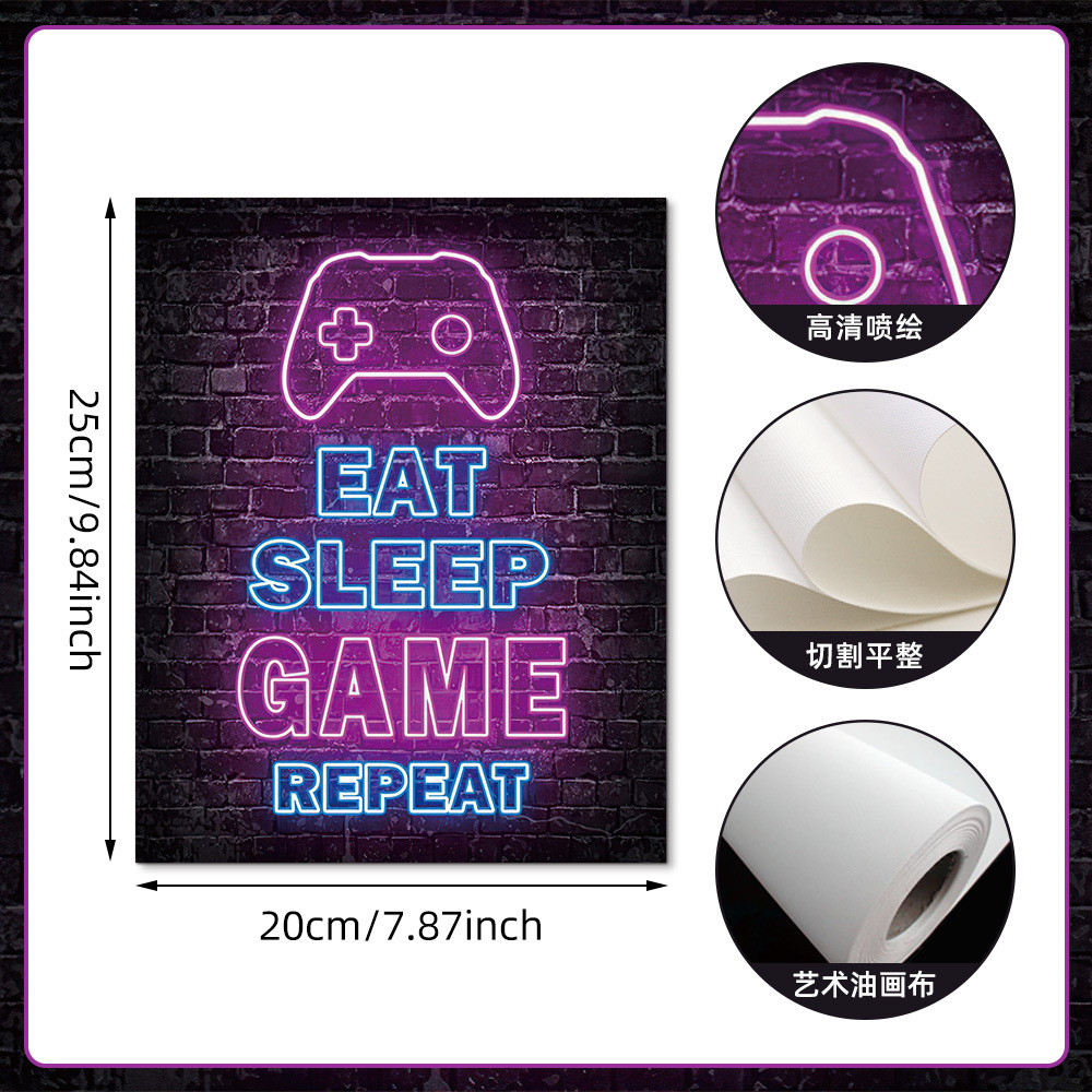 Cyberpunk Neon Wall Art - Retr - огляд і ціна Esports Gaming Bar