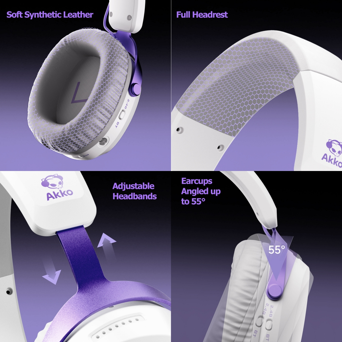 Akko GH300 Headset 7.1 Virtual - огляд і ціна Esports Gaming Bar